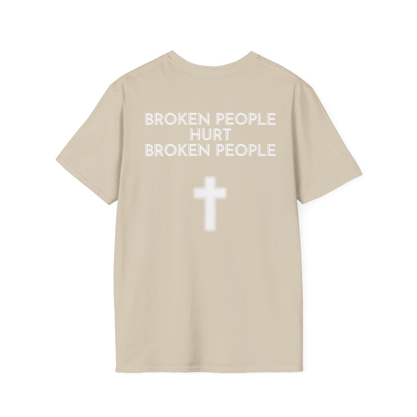 Don't Judge Jesus by the Broken People He Came to SAVE basic t-shirt