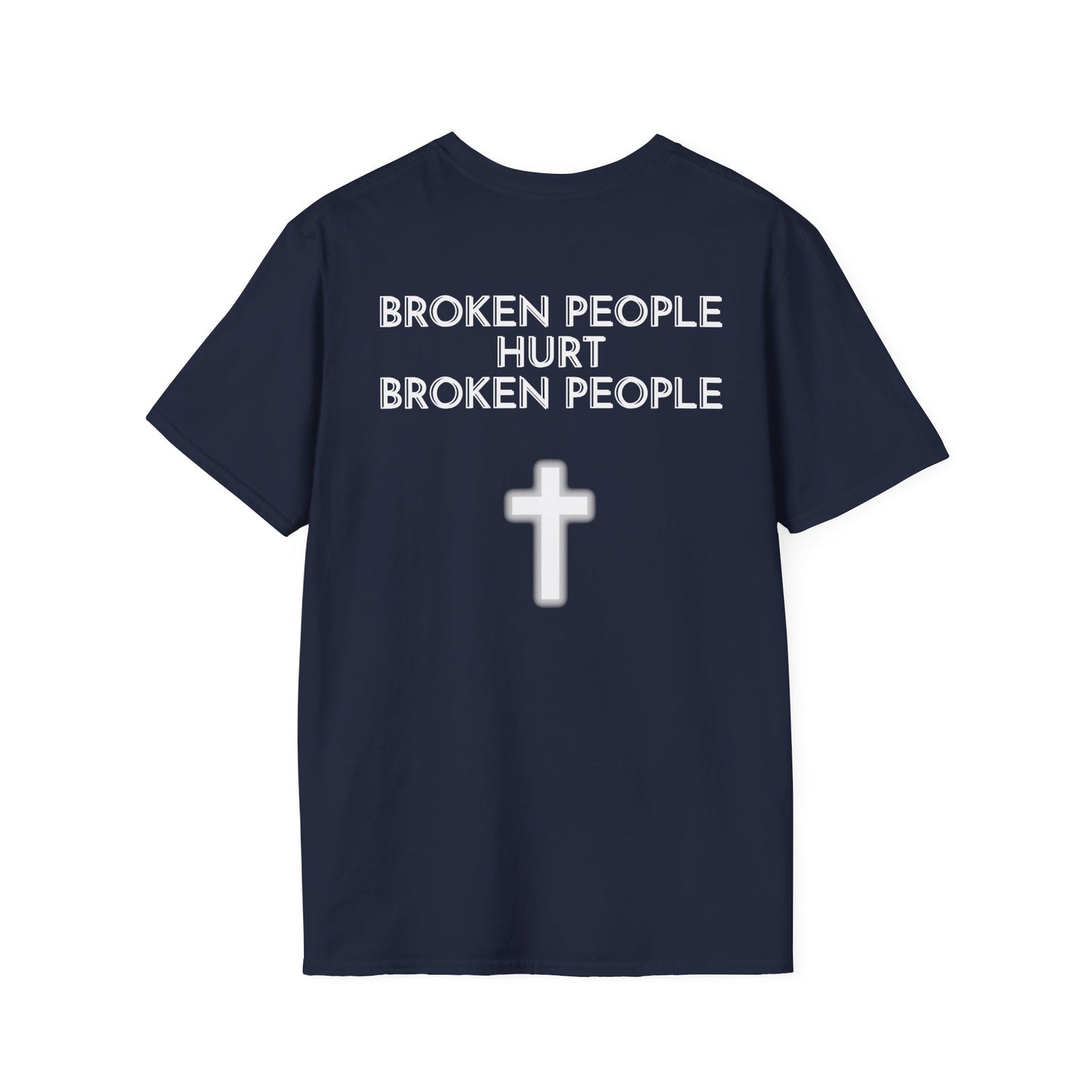 Don't Judge Jesus by the Broken People He Came to SAVE basic t-shirt