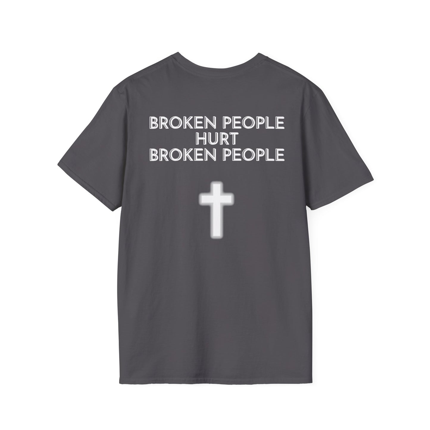 Don't Judge Jesus by the Broken People He Came to SAVE basic t-shirt
