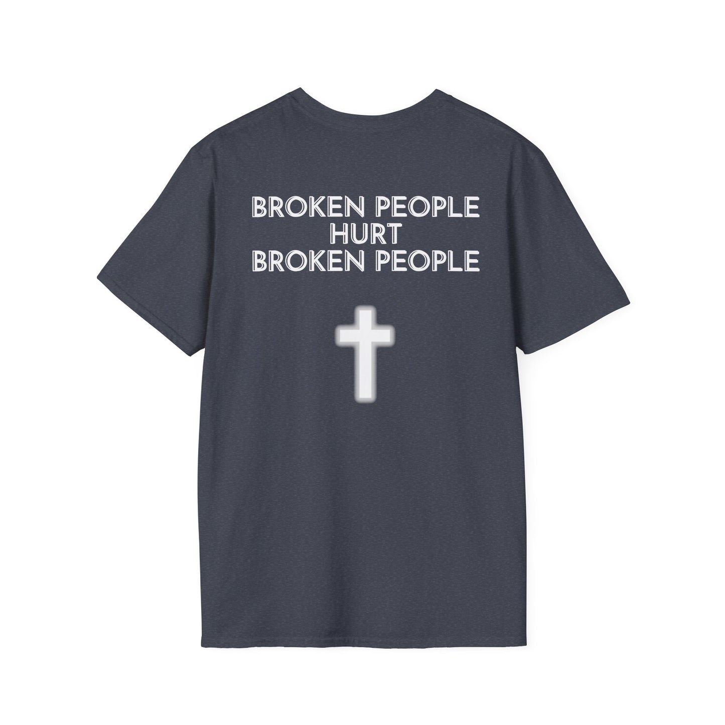 Don't Judge Jesus by the Broken People He Came to SAVE basic t-shirt