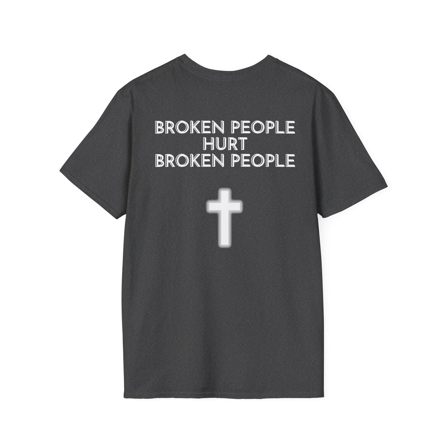 Don't Judge Jesus by the Broken People He Came to SAVE basic t-shirt