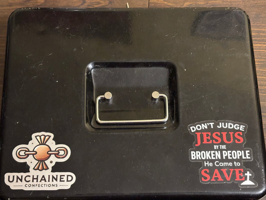 Sticker- Don't Judge Jesus by the Broken People He came to Save
