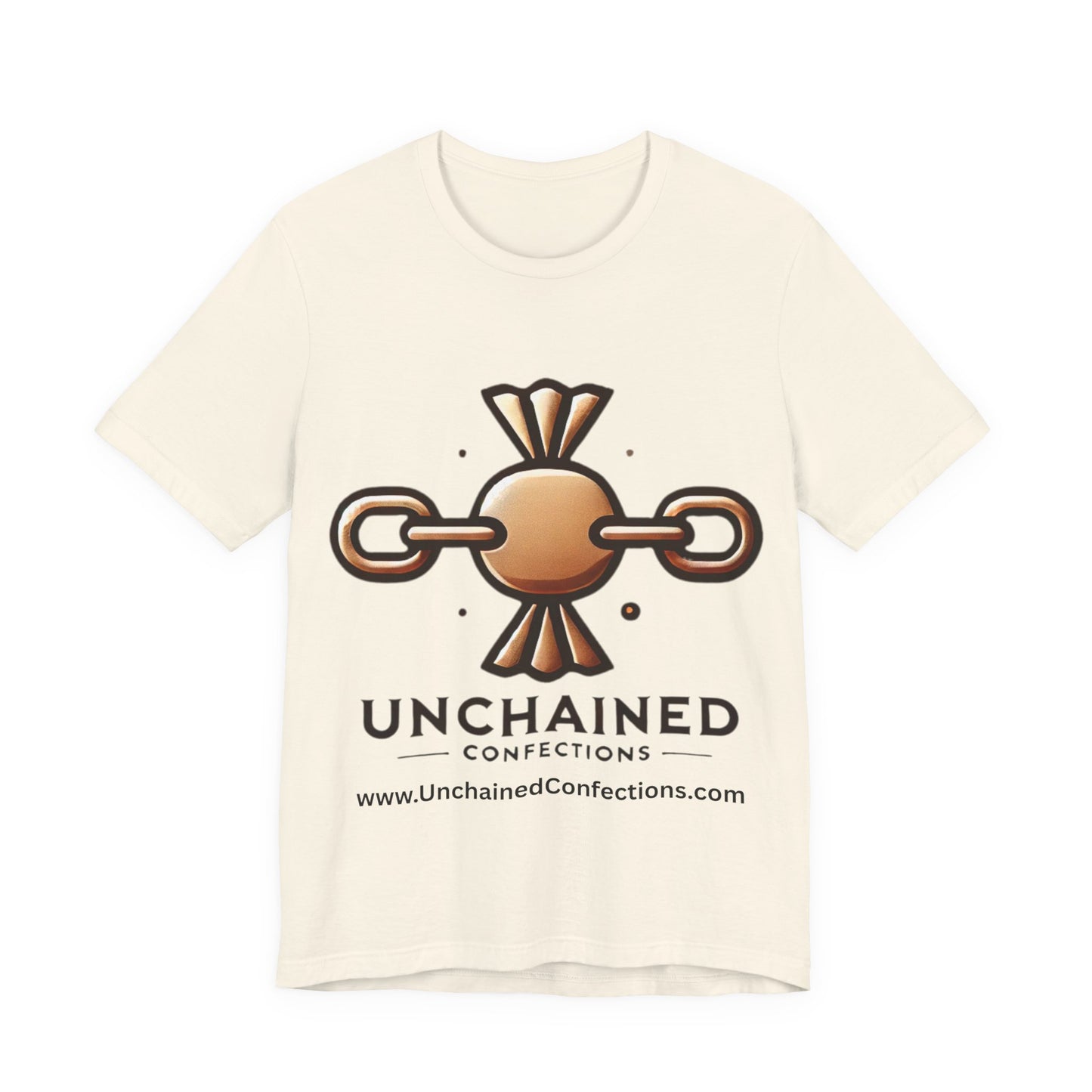 Unchained Confections Logo Tee — "Every Piece Is Part of a Bigger Purpose" Inspirational T‑Shirt