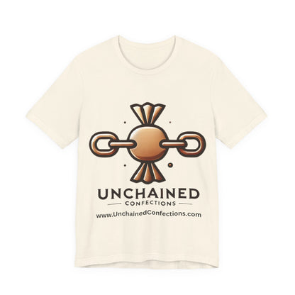 Unchained Confections Logo Tee — "Every Piece Is Part of a Bigger Purpose" Inspirational T‑Shirt