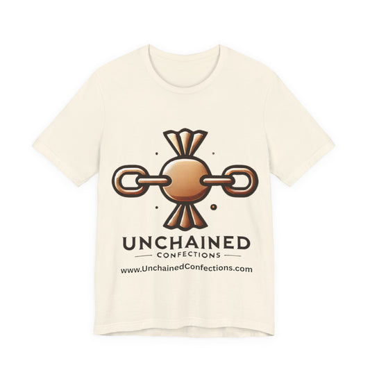 Unchained Confections Logo Tee — "Every Piece Is Part of a Bigger Purpose" Inspirational T‑Shirt