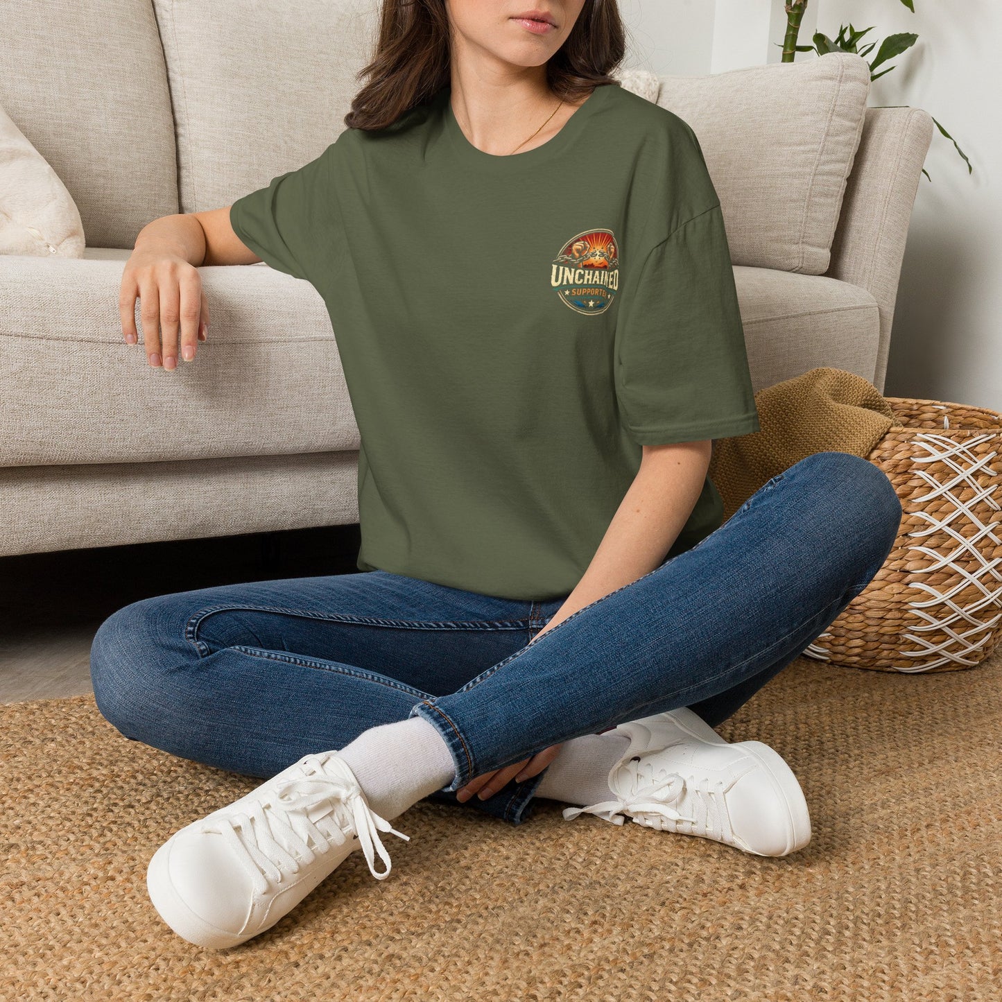 Unchained Supporter- Every Piece Is Part of a Bigger Purpose Tee | Faith-Based Graphic T-Shirt