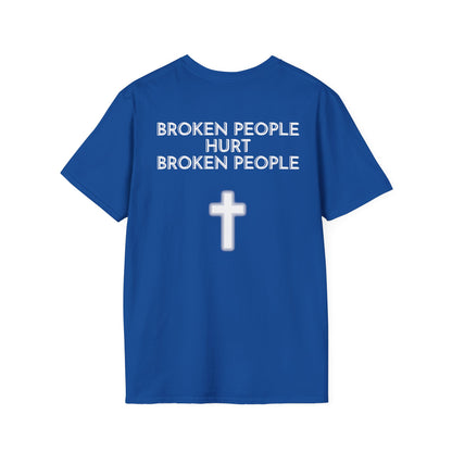 Don't Judge Jesus by the Broken People He Came to SAVE  basic t-shirt