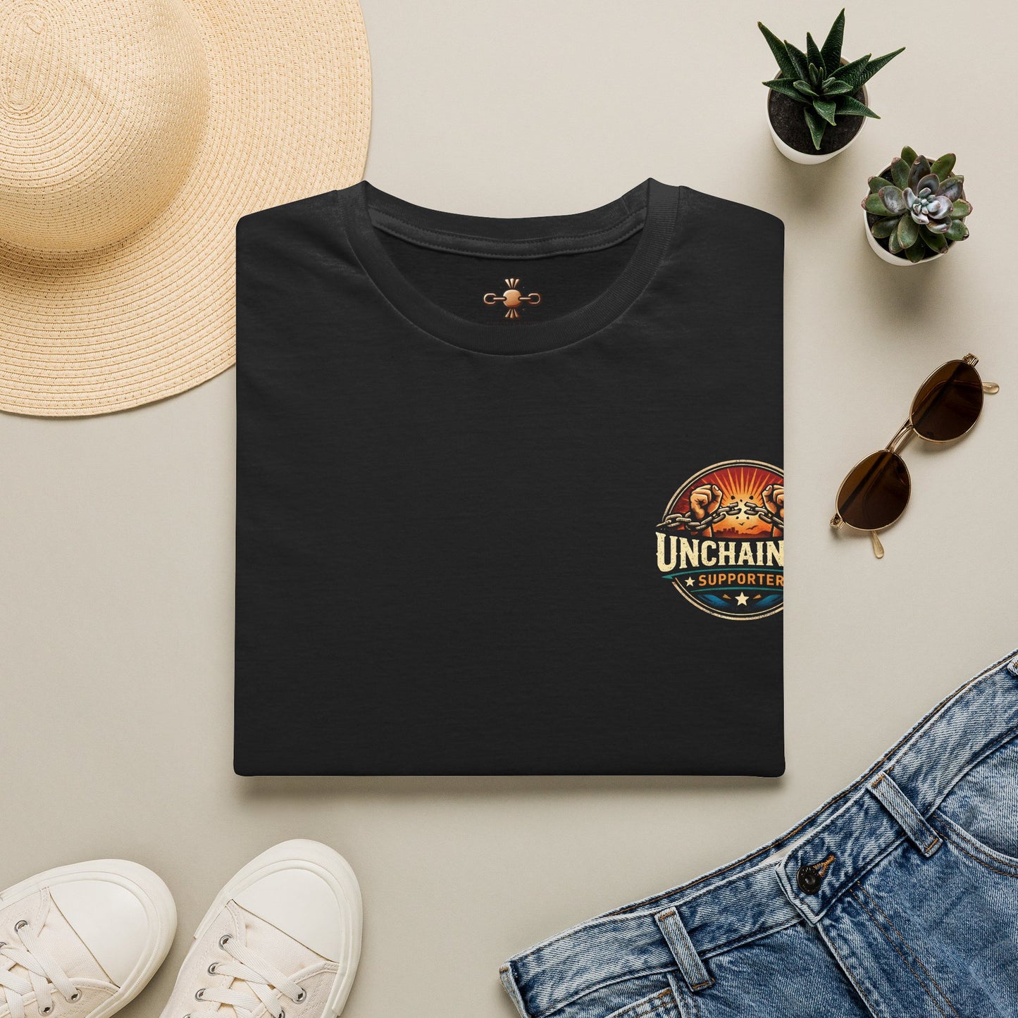 Unchained Supporter- Every Piece Is Part of a Bigger Purpose Tee | Faith-Based Graphic T-Shirt