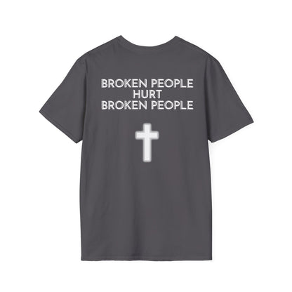 Don't Judge Jesus by the Broken People He Came to SAVE  basic t-shirt