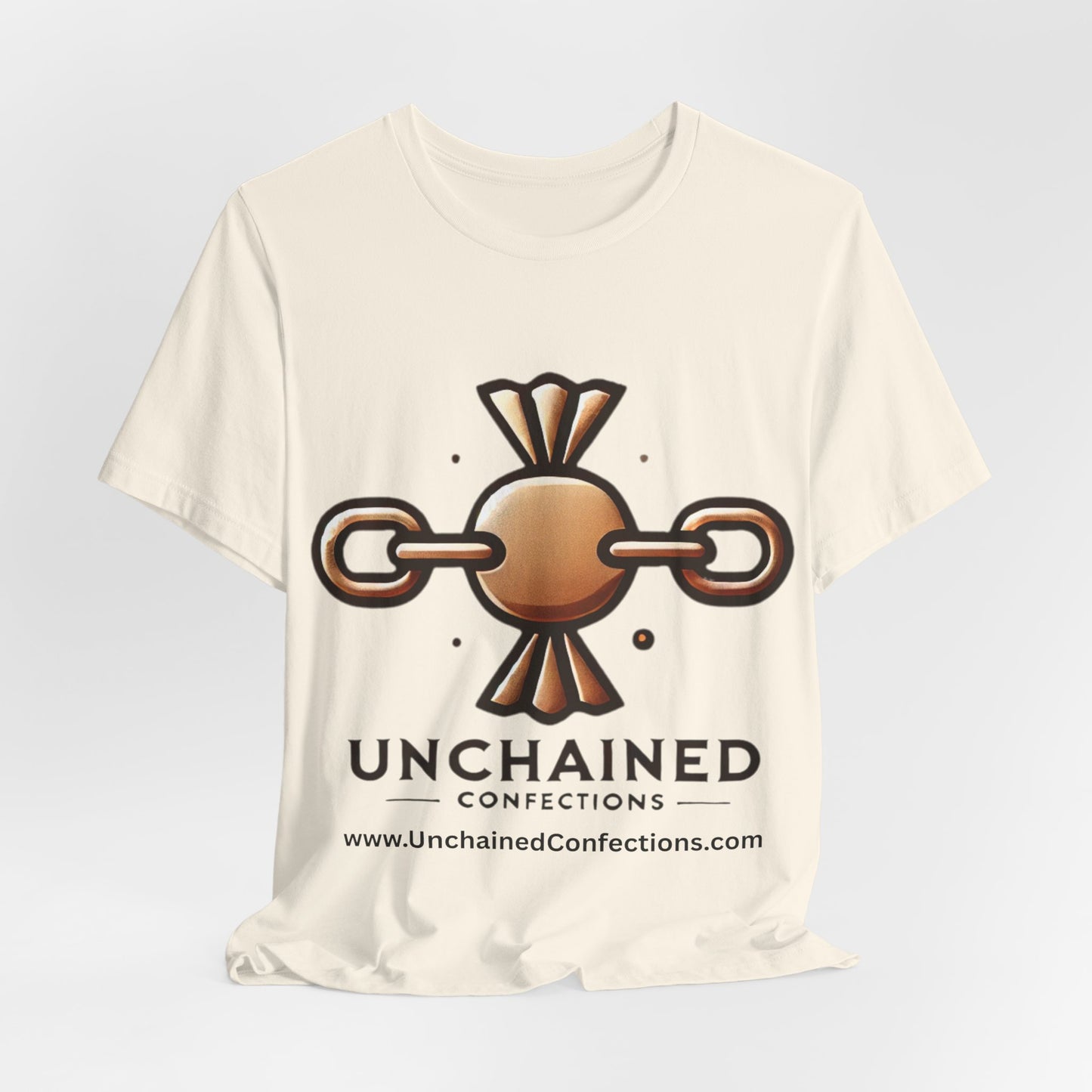 Unchained Confections Logo Tee — "Every Piece Is Part of a Bigger Purpose" Inspirational T‑Shirt