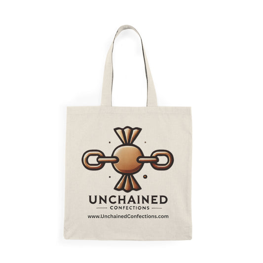 Unchained Confections Logo Tote Bag – Everyday Carry with Style