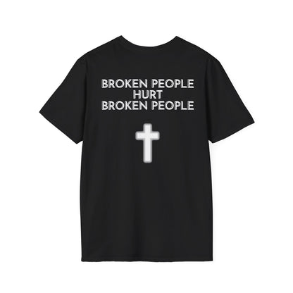 Don't Judge Jesus by the Broken People He Came to SAVE  basic t-shirt