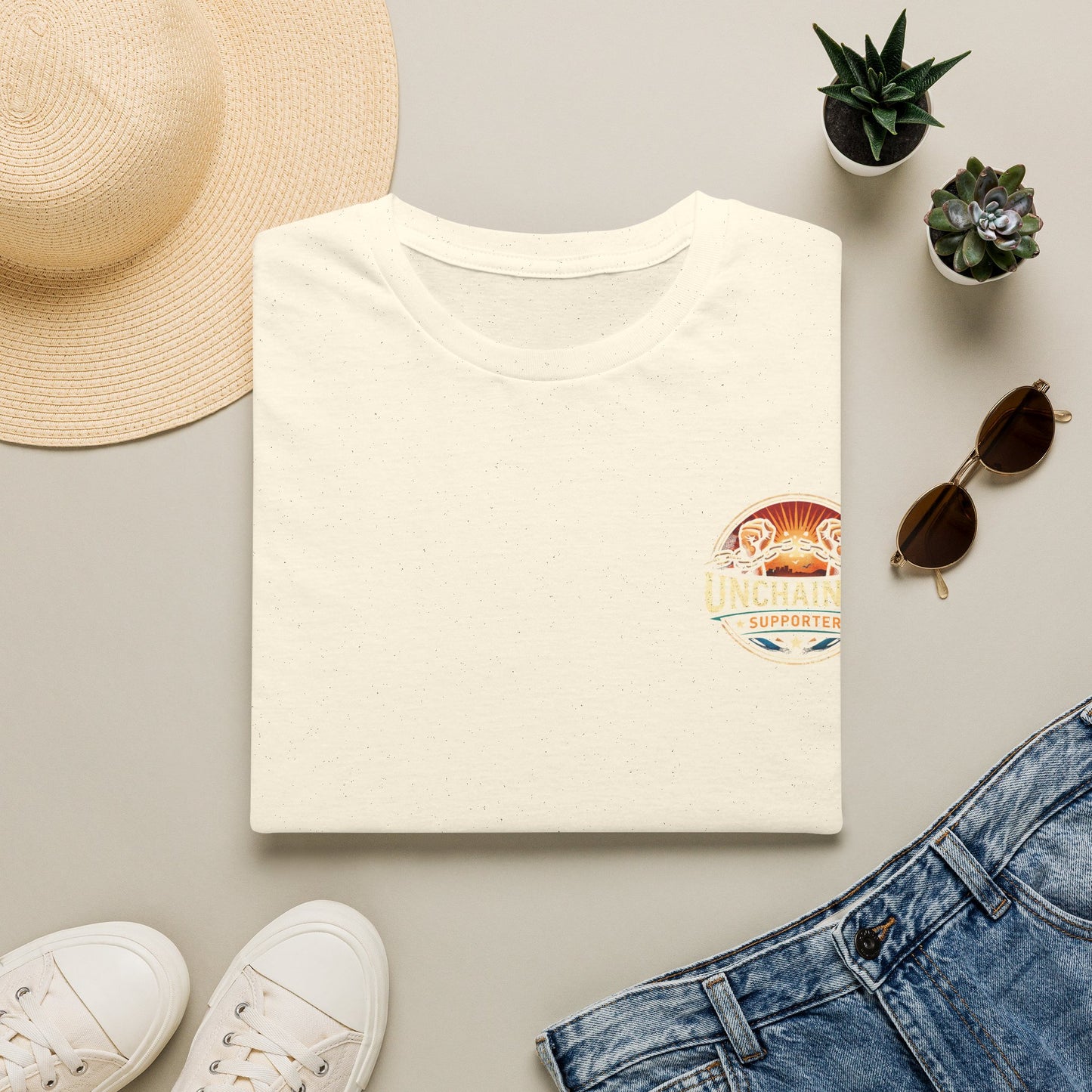 Unchained Supporter- Every Piece Is Part of a Bigger Purpose Tee | Faith-Based Graphic T-Shirt