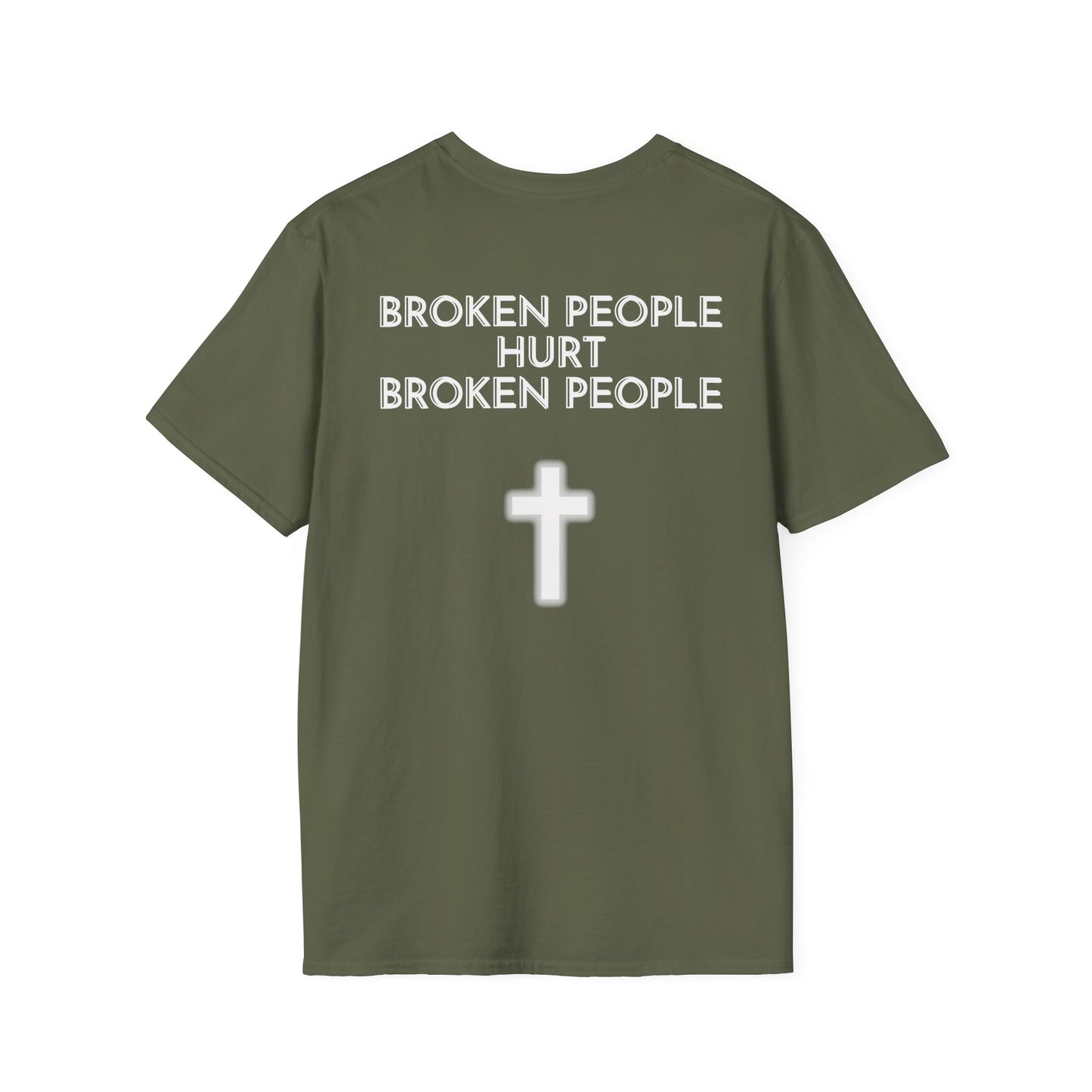 Don't Judge Jesus by the Broken People He Came to SAVE  basic t-shirt