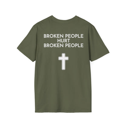 Don't Judge Jesus by the Broken People He Came to SAVE  basic t-shirt