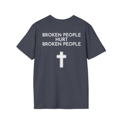 Don't Judge Jesus by the Broken People He Came to SAVE  basic t-shirt