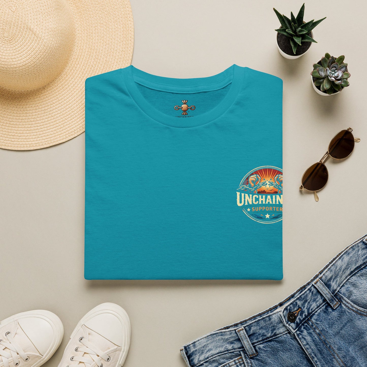 Unchained Supporter- Every Piece Is Part of a Bigger Purpose Tee | Faith-Based Graphic T-Shirt