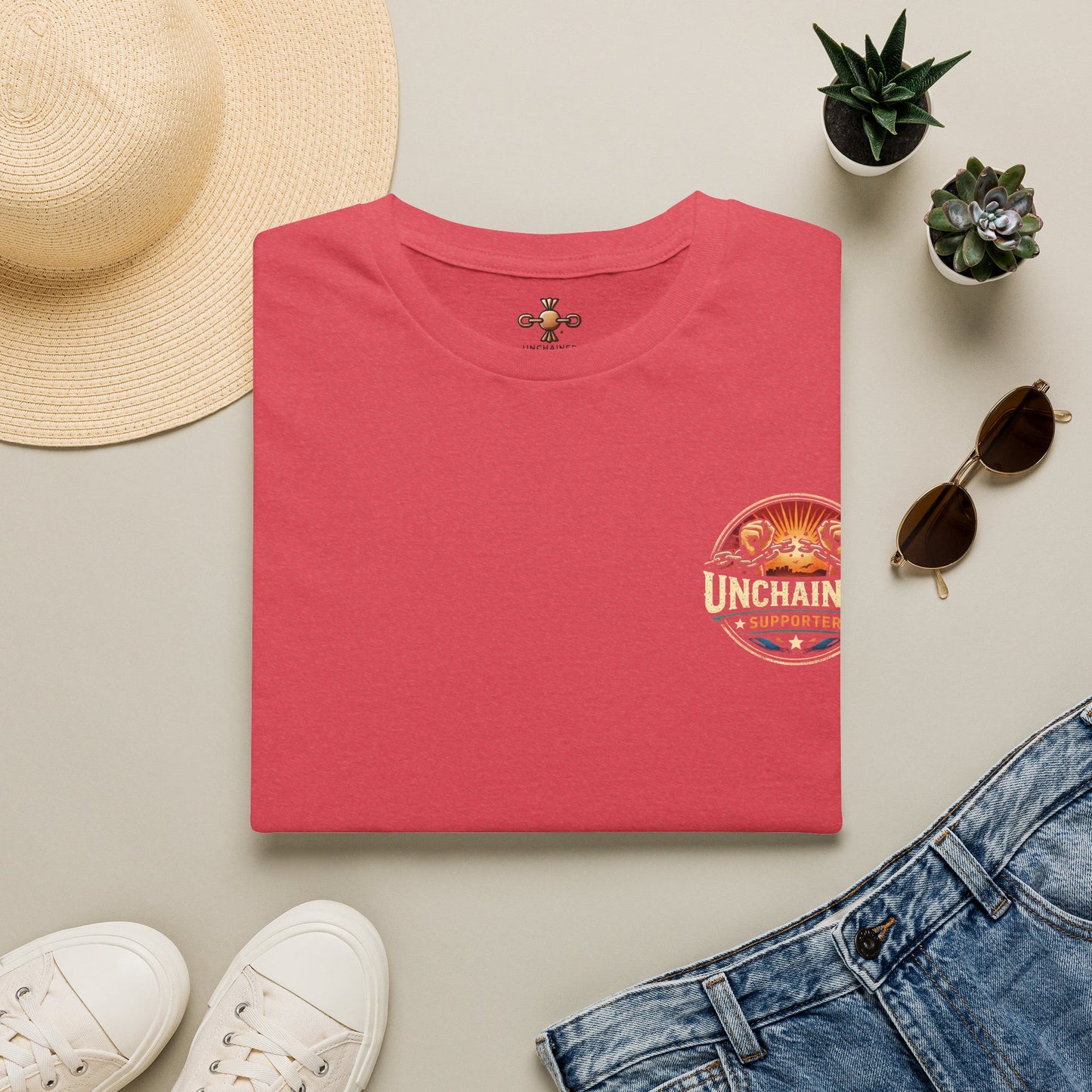 Unchained Supporter- Every Piece Is Part of a Bigger Purpose Tee | Faith-Based Graphic T-Shirt
