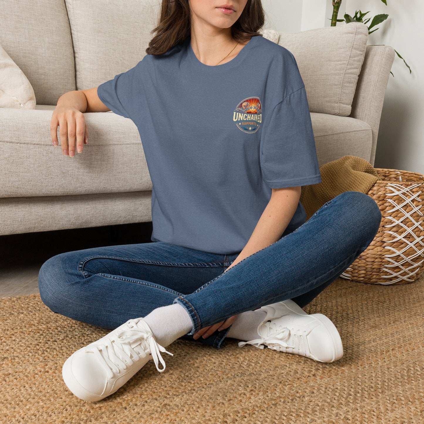 Unchained Supporter- Every Piece Is Part of a Bigger Purpose Tee | Faith-Based Graphic T-Shirt