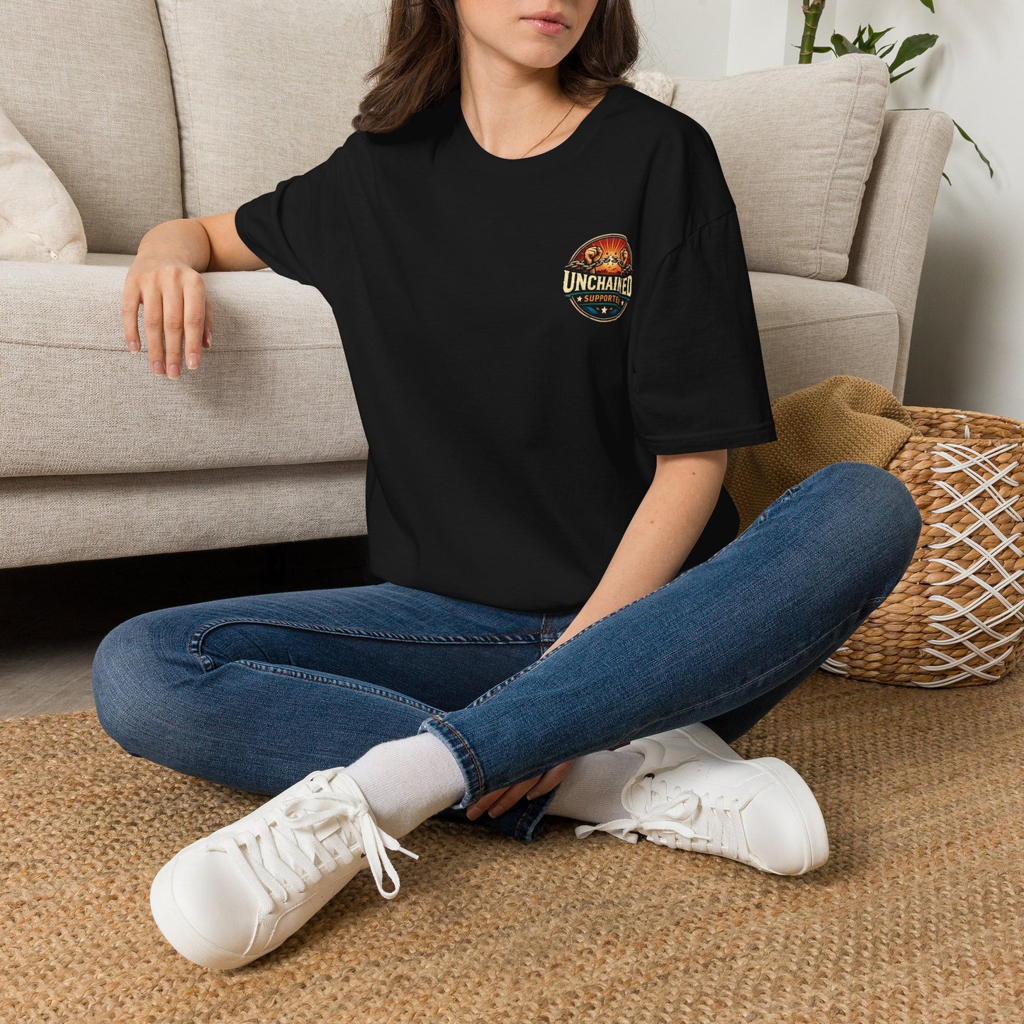 Unchained Supporter- Every Piece Is Part of a Bigger Purpose Tee | Faith-Based Graphic T-Shirt