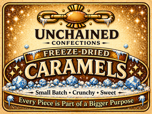 Freeze-Dried Vanilla Caramels