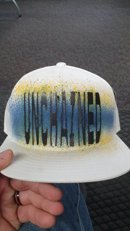 Unchained Confections Snapback flat brim brand hat